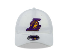 Load image into Gallery viewer, Los Angeles Lakers New Era NBA 9TWENTY 920 Adjustable Cap Hat White Crown/Visor Team Color “L” Logo
