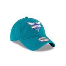 Load image into Gallery viewer, Charlotte Hornets New Era NBA 9TWENTY 920 Adjustable Cap Hat Teal Crown/Visor Team Color Logo 
