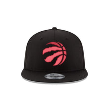 Load image into Gallery viewer, Toronto Raptors New Era NBA 9FIFTY 950 Snapback Cap Hat Black Crown/Visor Team Color Logo 
