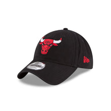 Load image into Gallery viewer, Chicago Bulls New Era NBA 9TWENTY 920 Adjustable Cap Hat Black Crown/Visor Team Color Logo 
