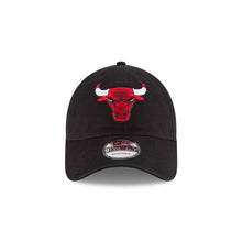 Load image into Gallery viewer, Chicago Bulls New Era NBA 9TWENTY 920 Adjustable Cap Hat Black Crown/Visor Team Color Logo 
