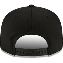 Load image into Gallery viewer, Miami Heat New Era NBA 9FIFTY 950 Snapback Cap Hat Black Crown/Visor Black Logo
