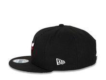 Load image into Gallery viewer, Chicago Bulls New Era NBA 9FIFTY 950 Snapback Cap Hat Black Crown/Visor Team Color Logo (Logo Side)
