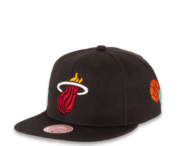 Mitchell & Ness Snapback Miami Heat Team Color City Love