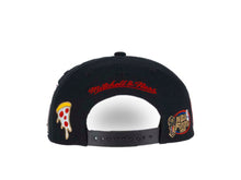 Load image into Gallery viewer, Chicago Bulls Mitchell &amp; Ness NBA Snapback Cap Hat Black Crown/Visor Team Color Logo With Multiple Patches (My City)
