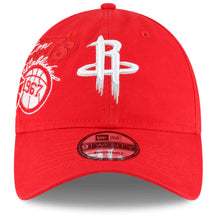 Load image into Gallery viewer, Houston Rockets New Era NBA 9TWENTY 920 Adjustable Cap Hat Red Crown/Visor Team Color Logo (Back Half)
