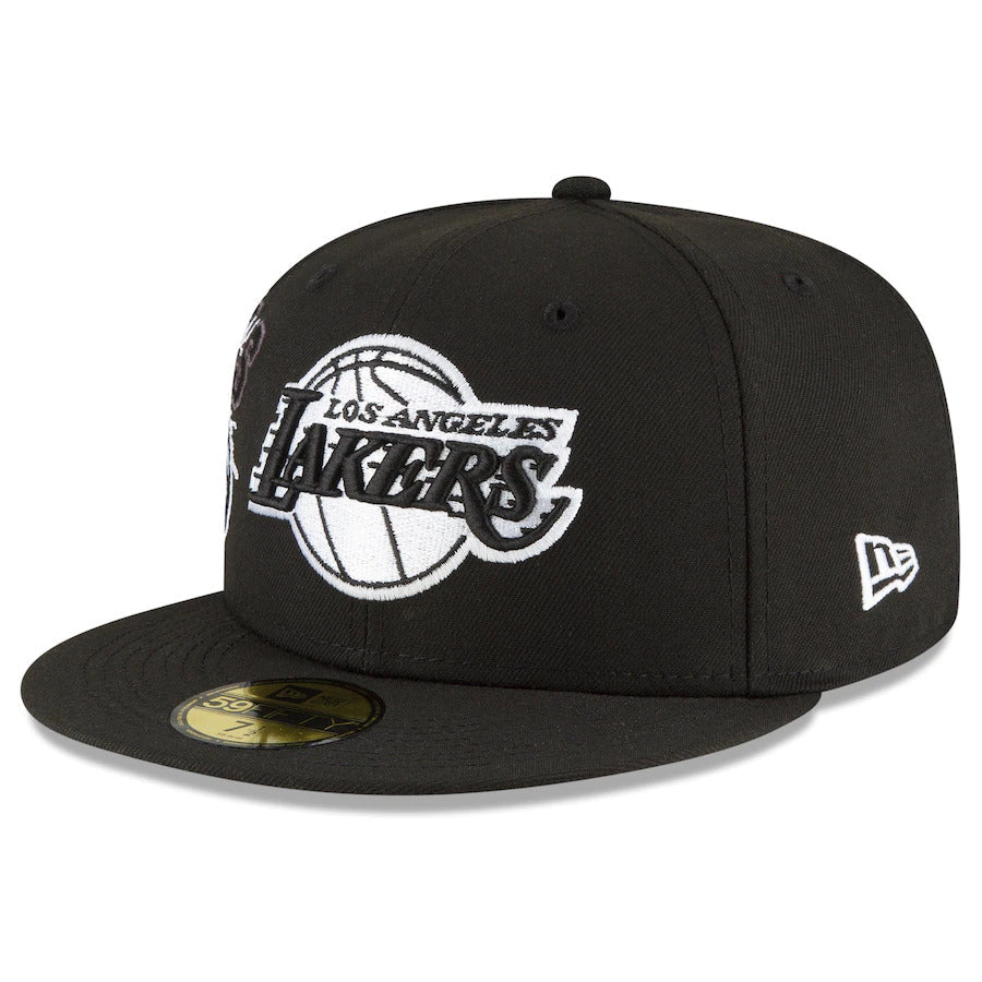 Los Angeles Lakers New Era NBA 59FIFTY 5950 Fitted Back Half