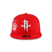 Load image into Gallery viewer, Houston Rockets New Era NBA 9FIFTY 950 Snapback Back Half Cap Hat Red Crown/Visor Team Color Logo
