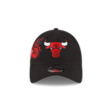 Load image into Gallery viewer, Chicago Bulls New Era NBA 9TWENTY 920 Adjustable Cap Hat Black Crown/Visor Team Color Logo (Back Half)
