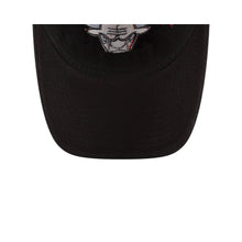 Load image into Gallery viewer, Chicago Bulls New Era NBA 9TWENTY 920 Adjustable Cap Hat Black Crown/Visor Team Color Logo (Back Half)
