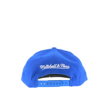 Load image into Gallery viewer, Golden State Warriors Mitchell &amp; Ness NBA Snapback Cap Hat Royal Blue Crown/Visor Team Color Without/No Text Logo
