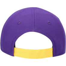 Load image into Gallery viewer, (Infant) Los Angeles Lakers New Era NBA 9FIFTY 950 Snapback Cap Hat Purple Crown Yellow Visor Team Color Logo (My 1st First)
