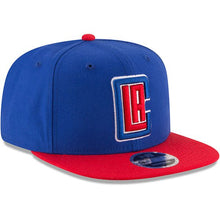 Load image into Gallery viewer, Los Angeles Clippers New Era NBA 9FIFTY 950 Snapback Cap Hat Royal Blue Crown Red Visor Team Color Logo
