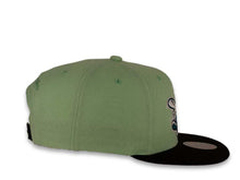 Load image into Gallery viewer, Mitchell &amp; Ness Snapback Charlotte Hornets HWC Pistachio Crown Black Visor Pink UV Easter
