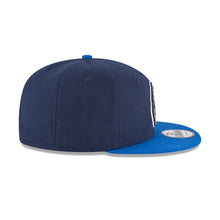 Load image into Gallery viewer, Dallas Mavericks New Era NBA 9FIFTY 950 Snapback Cap Hat Navy Crown Royal Visor Team Color Logo 
