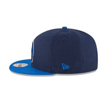 Load image into Gallery viewer, Dallas Mavericks New Era NBA 9FIFTY 950 Snapback Cap Hat Navy Crown Royal Visor Team Color Logo 
