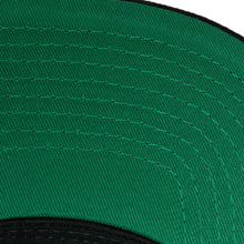 Load image into Gallery viewer, Vancouver Grizzlies Mitchell &amp; Ness NBA 2 Tone 2.0 Snapback Cap Hat Aqua Crown Black Visor Team Color Logo
