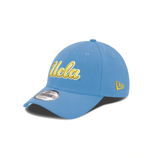 UCLA Bruins New Era NCAA 9FORTY 940 Adjustable Cap Hat Sky Blue Crown/Visor Yellow Logo
