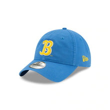 Load image into Gallery viewer, UCLA Bruins New Era NCAA 9TWENTY 920 Adjustable Cap Hat Sky Blue Crown/Visor Yellow/White Logo 
