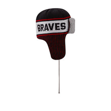 Load image into Gallery viewer, Atlanta Braves New Era MLB Trapper Knit Navy/Red/White White Team Color Logo
