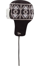 Load image into Gallery viewer, New York Yankees New Era MLB Trapper Knit Beanie Hat Navy Blue Crown/Visor Team Color Logo
