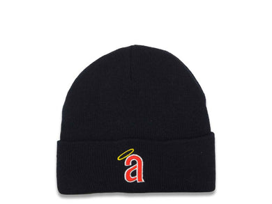 Los Angeles Anaheim Angels MLB Black Crown/Cuff Halo Logo