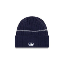 Load image into Gallery viewer, San Diego Padres New Era MLB Cuffed Knit Navy Team Color Logo 
