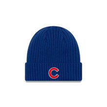 Load image into Gallery viewer, Chicago Cubs New Era MLB Core Classic Cuffed Knit Beanie Hat Royal Blue Crown/Cuff Team Color Logo
