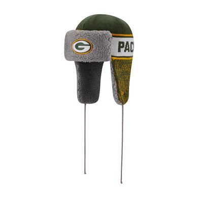Green Bay Packers New Era NFL Trapper Knit Green/Yellow/White Team Color Logo