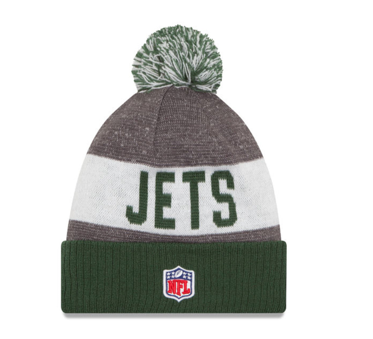 The Jets Beanie Yarn Pom Pom, New York Jets