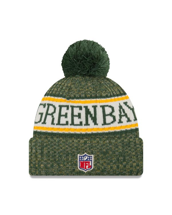 RARE Vintage 2014 sale NFL Green Bay Packers Sideline Pom Beanie NWT