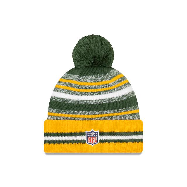 Green Bay Packers New Era NFL 2021 Sideline Sport Official Pom