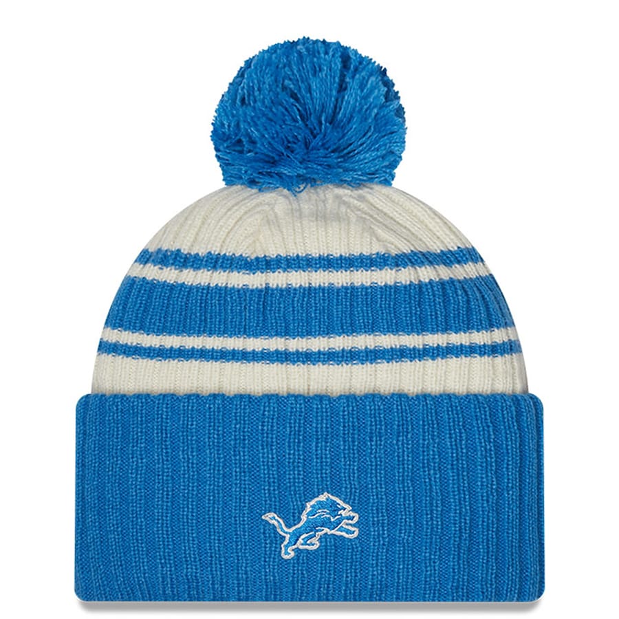 NFL Detroit Lions Pom Pom Beanie Hat NWT Unisex Detroit [Lions] Pom Pom Beanie NWT One Size | eBay main image 2