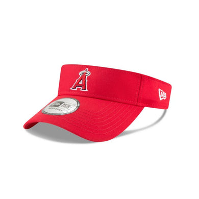 Los Angeles Anaheim Angels New Era MLB Visor Red Crown/Visor Team Color Logo