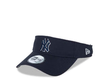 Load image into Gallery viewer, New York Yankees New Era MLB Adjustable Visor Navy Crown/Visor Navy/White Logo (2022 Batting Practice)
