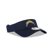 Load image into Gallery viewer, Los Angeles Chargers New Era NFL Visor Light Navy Blue Team Color logo
