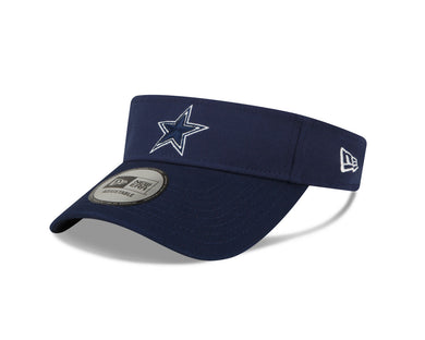 Dallas Cowboys New Era NFL Adjustable Visor Navy Blue Crown/Visor Team Color Logo