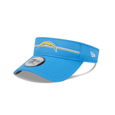 Los Angeles Chargers New Era NFL Sky Blue Crown/Visor Team Color Logo Visor (2023 Training)