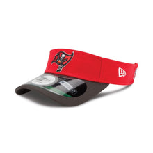Load image into Gallery viewer, Tampa Bay Buccaneers New Era NFL Visor Red/Black Crown/Visor Team Color Logo
