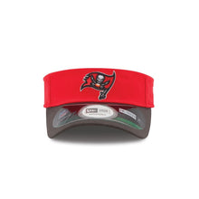 Load image into Gallery viewer, Tampa Bay Buccaneers New Era NFL Visor Red/Black Crown/Visor Team Color Logo
