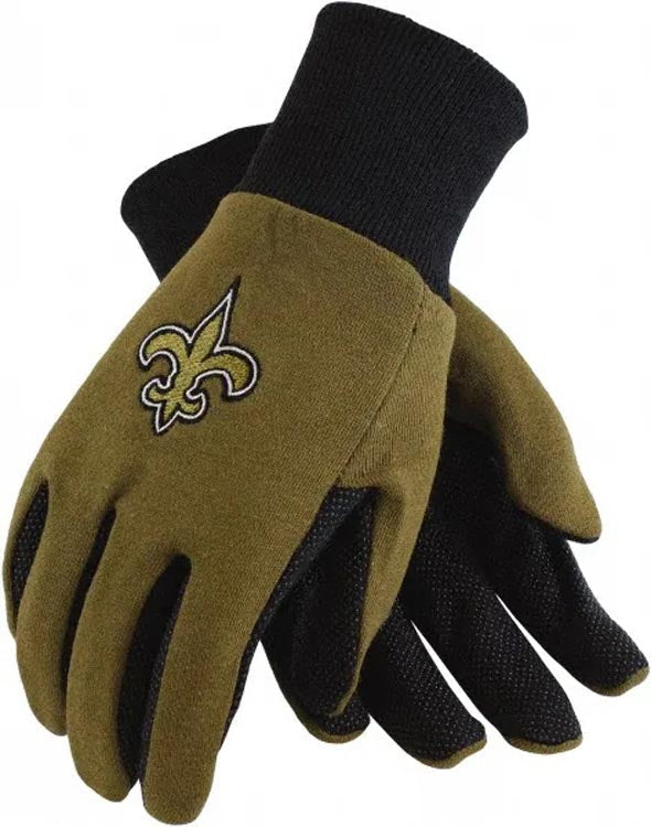 new orleans saints handschuhe New Orleans Saints NFL Wheat Team Color Glove