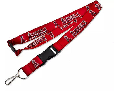 Los Angeles Anaheim Angels MLB Red Lanyard With Detachable Buckle