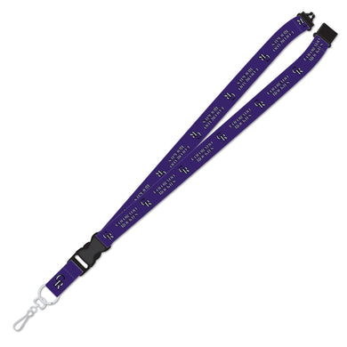 Colorado Rockies MLB Purple Team Color Lanyard with Detachable Buckle