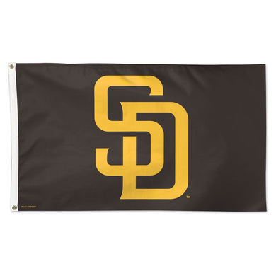 San Diego Padres WinCraft MLB 3' x 5' Team Color Delux Flag