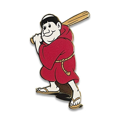 (Capland Exclusive) San Diego Padres WinCraft MLB Maroon Color Batting Friar Logo Lapel Pin