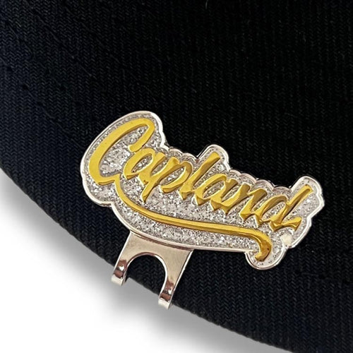 Capland Hat Brim Clip/Blip Silver/Gold