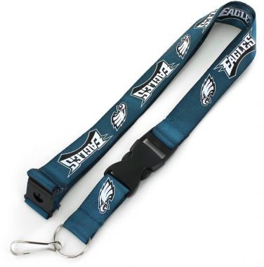 Philadelphia Eagles NFL Green Lanyard with Detachable Buckle