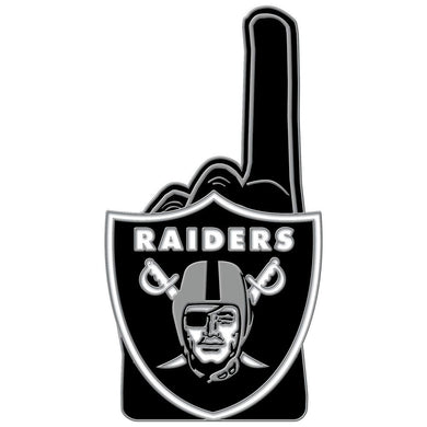 Las Vegas Raiders WinCraft NFL No. 1 One Team Color Lapel Pin