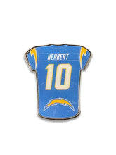 Load image into Gallery viewer, Los Angeles Chargers WinCraft NFL Justin Herbert No. 10 Jersery Lapel Pin
