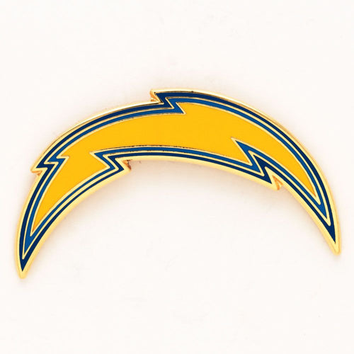 Los Angeles Chargers WinCraft NFL Team Color Retro Bolt Logo Lapel Pin